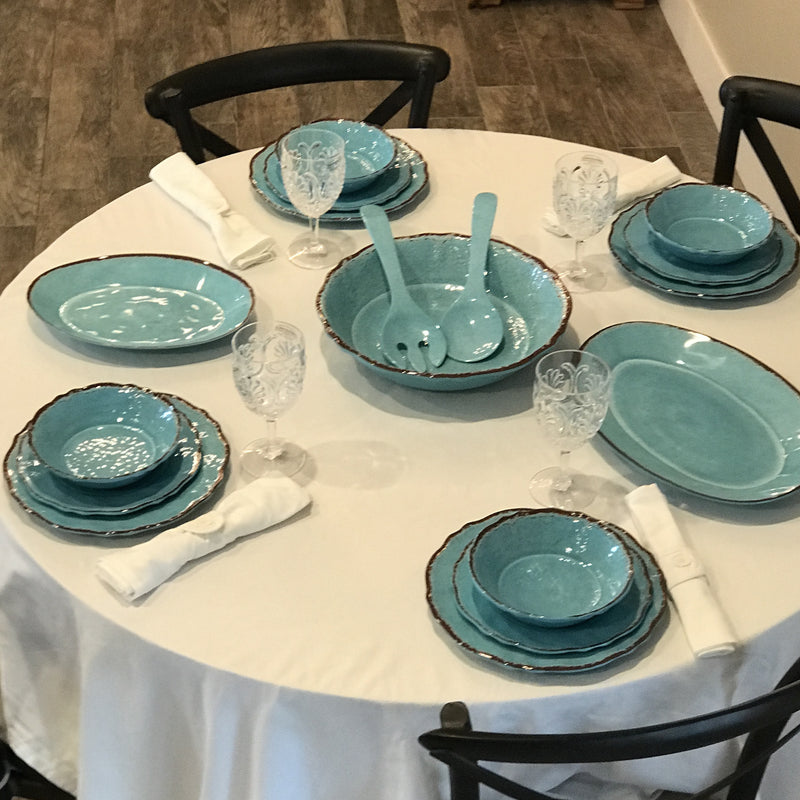 le cadeaux antiqua dinnerware set