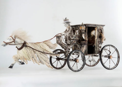Ghostly Horse Carriage 28-228491