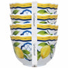 810266034035-le-cadeaux-098pal-palermo-Dessert-Bowls-lemon-lemons-melamine