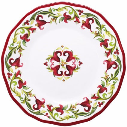 229VIS-Le-Cadeaux-Vischio-Holiday-Salad-Plates