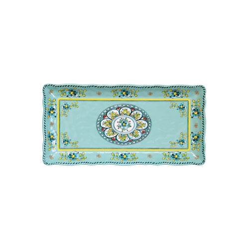le-cadeaux-297MADT-Madrid-Turq-turquoise-biscuit-cracker-tray-810266025033