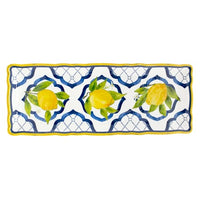 le-cadeaux-298PAL-Palermo-Baguette-bread-Tray-lemon-lemons-rectangle-melamine