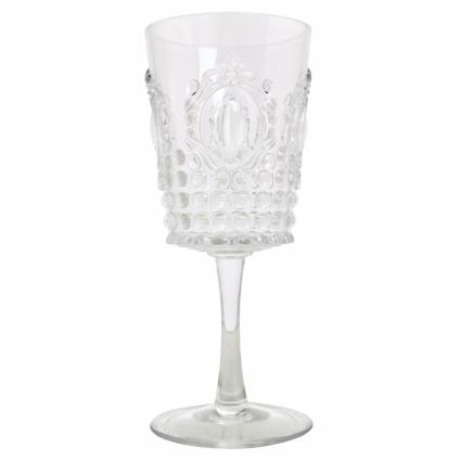 Le-Cadeaux-Jewel-Wine-Glasses-Glass-Goblet-CC-720C-White-Red-810266034134