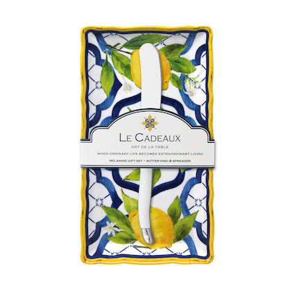 Palermo Butter Dish Gift Set