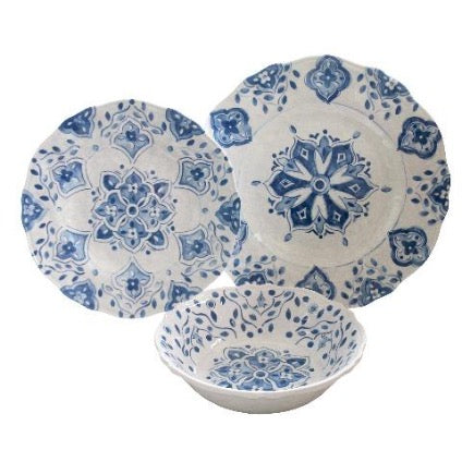Moroccan Blue Cereal Bowls 243MRCB