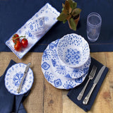 le-cadeaux-moroccan-blue-dinner-plates-salad-plates-cereal-bowls-appetizer-plates-baguette-tray