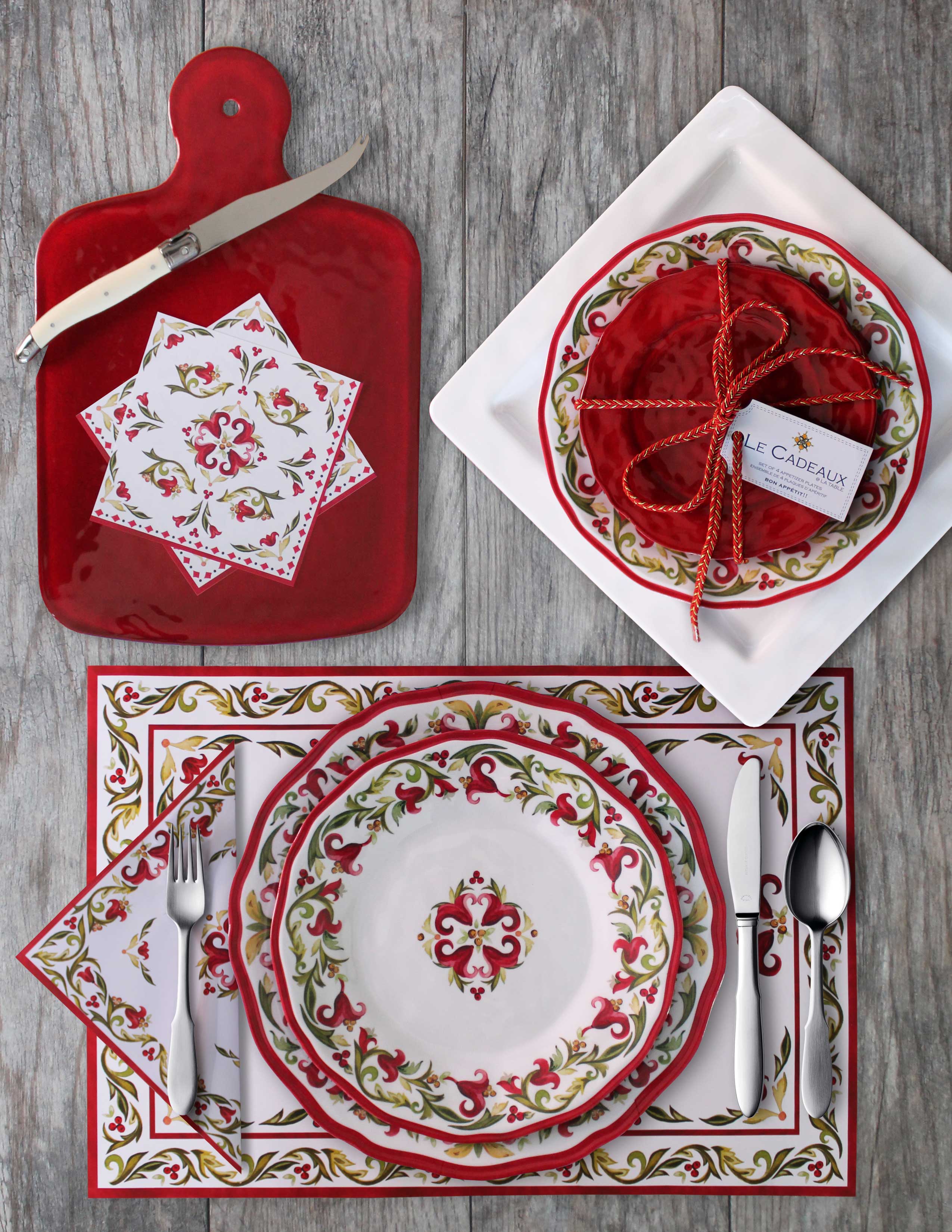 Le Cadeaux Vischio Salad Serving Set - Thumbnail 2