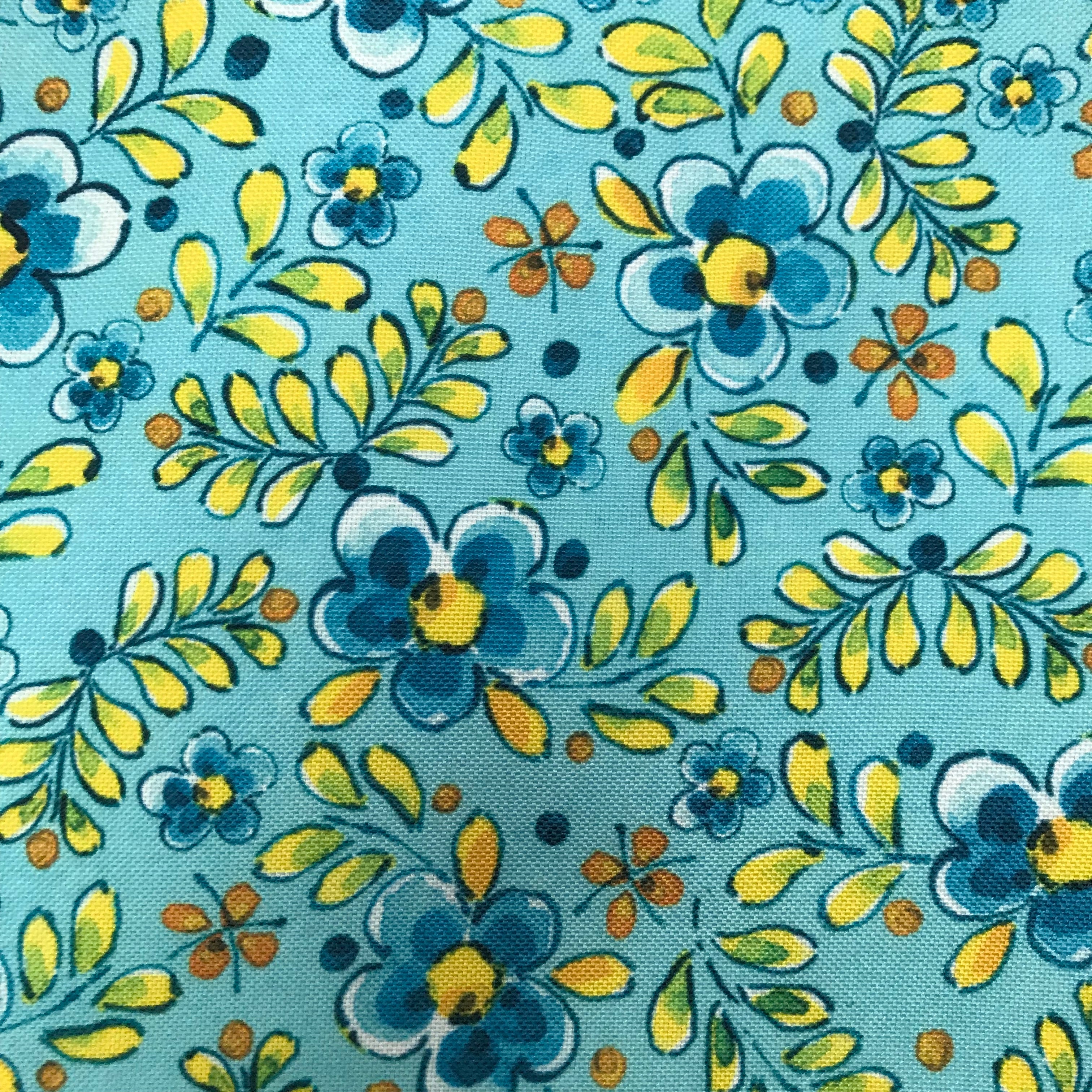 Madrid Turquoise Fabric Table Linens - Thumbnail 3