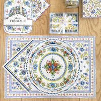 Madrid White Placemats & Napkins