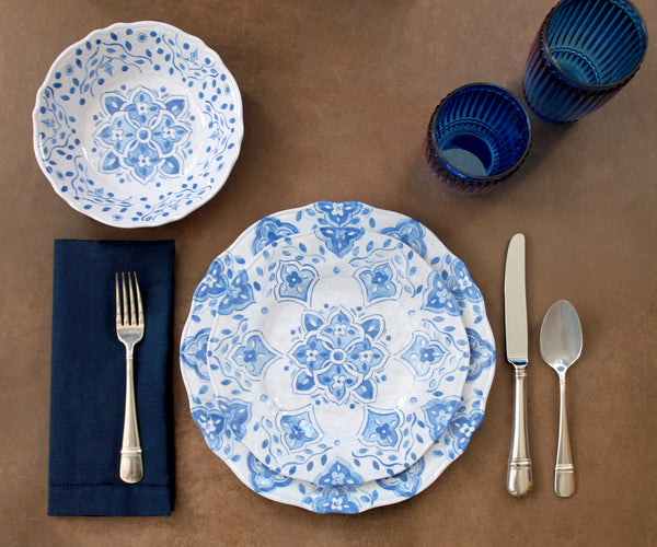 Moroccan Blue Placemats & Napkins