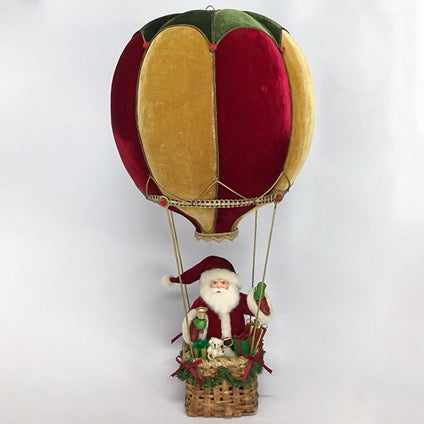 Santa in Hot Air Balloon 28-028736