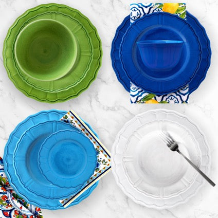Moroccan Blue Dinnerware Set