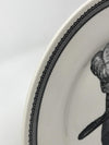 Victorian-english-pottery-royal-stafford-skull-hat-pompadour-dinner-plate-rim