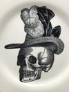Victorian-english-pottery-royal-stafford-skull-hat-pompadour-dinner-plates
